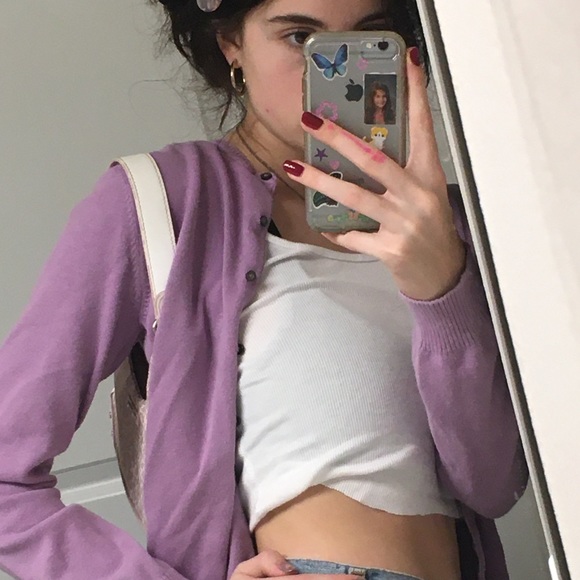 Lavender cardigan - Picture 4 of 5